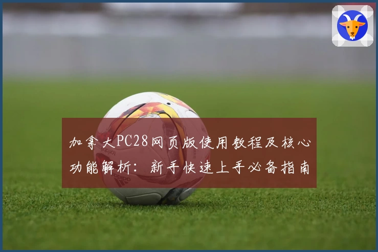 加拿大PC28网页版使用教程及核心功能解析：新手快速上手必备指南